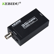 Kebidu-convertidor HDMI compatible con SDI, convertidor 1080P MINI 3G con salida de Audio Coaxial, adaptador escalador para cine en casa, PC HD 2024 - compra barato