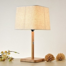 LukLoy-Lámpara LED de escritorio de estilo nórdico, luz de mesa de madera para dormitorio, estudio, oficina, iluminación de lectura 2024 - compra barato