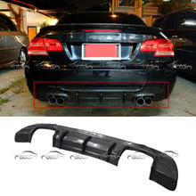 OLOTDI Car Styling Real Carbon Fiber Rear Lip Bumper Spoiler For BMW E92 E93 M-TECH M Sport Package 2024 - buy cheap