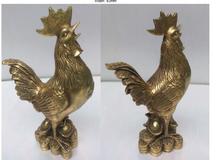 Коллекционирование старой меди продуманные старинные ремесла латунь Китай бронзовая Медь редкий Зодиак Год Петух Курица животное богатство статуя 2024 - купить недорого