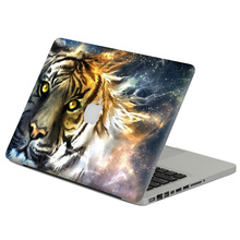 Dominement-adesivo tigre para laptop, para macbook air pro, retina 11, 13, 15 polegadas, capa em vinil, cobertura total 2024 - compre barato