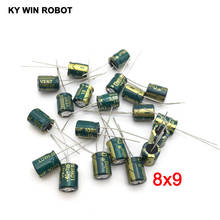 20pcs/lot 10V 1000UF 8*9mm high frequency low impedance aluminum electrolytic capacitor 1000uf 10v 2024 - buy cheap