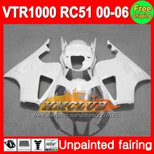 Body Unpainted Full Fairing Kit For HONDA RC51 VTR1000 SP1 VTR 1000 SP2 00 01 02 03 04 05 06 2000 2001 2005 2006 Fairing 2024 - buy cheap