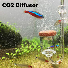 High Quality Fish Tank Transparent Bubble Counter Atomizer For Aquarium Water Plants Co2 Cylinder Diffuser Resolver 2024 - buy cheap