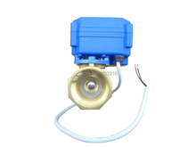 motorized ball valve 2 way,24V DN25 1" (reduce port) , electrical valve 2024 - buy cheap