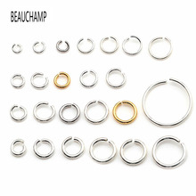 BEAUCHAMP-Accesorios de joyería para mujer, anillos de salto de cuello abierto, pulsera espaciadora, abalorios de cordón, colgante 2024 - compra barato