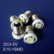 High quality DC4.5V E10 Led Bulb Lamp Light,E10 Led Signal Light,Instrument Light,Led Warning Light free shipping 1000pcs/lot 2024 - buy cheap