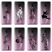 Animal Wolf Deer Giraffe Butterfly Soft Silicone Phone Case For OnePlus 3 3T 5 5T 6 6T Back Cover For One Plus 6 6T 5 5T 3 3T 2024 - buy cheap