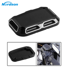 2pcs Brake Master Cylinder Cover For Harley Touring Road King Ultra Tri Street Glide Electra Street V-Rod Night Rod Special 2017 2024 - buy cheap