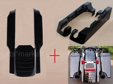 4 "extensão esticada alforje com 7" fender traseiro extensão enchimento para harley touring modelos 1996-2008 2024 - compre barato