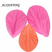 2Pcs/set Big leaves Flower Sugarcraft Silicone Fondant Molds Wedding Cake Decorating Tools Chocolate Moulds D1283 2024 - buy cheap