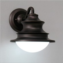 Lámpara LED de pared de estilo Simple americano para exteriores, luz de jardín impermeable, luces de pared Retro, iluminación Industrial Vintage de vidrio de hierro 2024 - compra barato