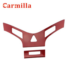 Carmilla painel de console central, acessórios de console central de ar condicionado, ventilação e lantejoulas, capa para chevrolet chevy cruze sedan hatchback 2024 - compre barato