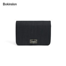 Bokinslon Women Small Square Bag Fashion PU Leather Solid Color  Bags Woman Temperament Popular Female crossbody  Bags 2024 - buy cheap