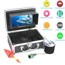 Free Shipping! 7"1000tvl Underwater Fishing Video Camera Kit 6 PCS LED Lights with  Fish Finder Lake Under Water fish cam 2024 - buy cheap