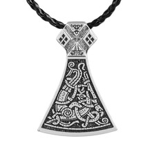 10pcs Legendary Viking Mammen Axe Pendant Mammen Style Large Axe Sekira Viking Nordic Talisman Pendant VIKING Mammen 2024 - buy cheap