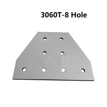 1pcs 3060 30x60 with 8 hole T type 90 Degree Joint Board Plate Corner Angle Bracket Connection Joint for Aluminum Profile 2024 - buy cheap