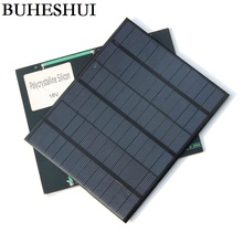 BUHESHUI Wholesale 3.5W 18V Solar Cell Polycrystalline Solar Panel Module DIY Solar Charger 165*135*3MM 20pcs/lot Free Shipping 2024 - купить недорого