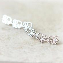 Daisies Elephant Ear Climber Pin Earrings For Women Animal Jewelry Stud Earrings 30pcs/lot 2024 - buy cheap