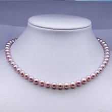 Natural Freshwater Pearl Necklace Fashion Jewelry Nice Jewellery Accessory, 30pcs/lot+Free Shipping 2024 - buy cheap