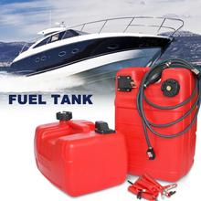 12L 24L Boat Yacht Engine Marine Outboard Fuel Tank Oil Box Container Portable Red Plastic Anti static For Yum Yamaha 2024 - buy cheap