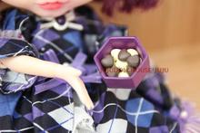 1 caixa 1:12 miniatura casa de bonecas forma coração chocolate mini comida para blyth petend brinquedo cozinha 2024 - compre barato