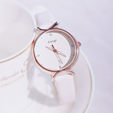 Роскошные женские модельные часы женские модные кожаные Наручные часы женские часы простые женские кварцевые часы Mujer Bayan Kol Saati 2024 - купить недорого