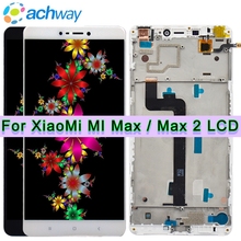 NEW 6.44" for Xiaomi Mi MAX LCD Display Touch Screen Digitizer Assembly With Frame Replacement Parts For Xiaomi Mi MAX 2 LCD 2024 - buy cheap
