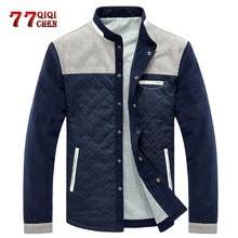 Вельветовая Мужская куртка, бейсбольная форма на весну-осень, тонкие повседневные куртки, пальто, брендовая одежда, мужская верхняя одежда 2024 - купить недорого