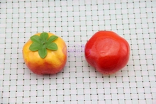 Espuma tomate falso vegetais adereços de tomate decoração de armário de cozinha modelo de fotografia adereços para crianças 2024 - compre barato