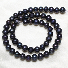 Cultured Potato Freshwater Pearl Beads Blue 7-8mm Approx 0.8mm Sold Per Approx 15 Inch Strand 2024 - buy cheap