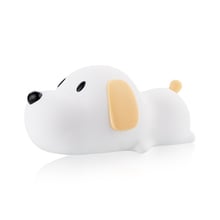 Rambery  Cute Puppy Dog Night Light for Kids Silicone LED night lamp for Babies with Sensitive Touch Control USB Rechargeable 2024 - buy cheap