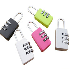The New Fashion Three-Position lock Dial Metal Luggage Code Password lock Padlock Travel Accessories ZCC8657 2024 - buy cheap