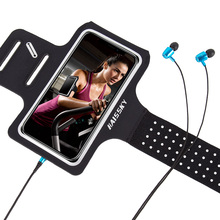 Нарукавная повязка на руку для бега, сумка на руку для телефона, Универсальный женский чехол на руку для велоспорта, водонепроницаемый чехол для iPhone, Samsung, Xiaomi 2024 - купить недорого