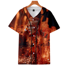 Halsey-camisetas de béisbol con estampado 3D para hombre y mujer, camisas de manga corta a la moda, ropa informal, gran oferta, verano, 2019 2024 - compra barato