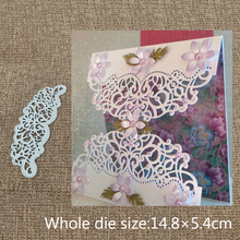 New Design Craft Metal Cutting Die cut die lace flower card greeting Scrapbooking Album Paper Card Craft Embossing Die Cuts 2024 - buy cheap