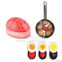 Temporizador para cozimento de ovos, timer macio que muda de cor, ovos cozidos, ferramenta para cozinhar ovos, cozinha com sensor 2024 - compre barato