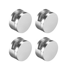 Uxcell 4pcs Glass Clamp Bathroom Mirror Clips Zinc Alloy Glass Clip Shelf Support Brackets Holder for 3-5mm 6-7mm Thick 2024 - buy cheap
