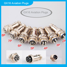 10sets 16mm GX16 Aviation plugs 2P 3P 4P 5P 6P 7P 8P 9P 10P Male Female Wire Panel Plugs Jack Adaptor Connector Interface 2024 - buy cheap