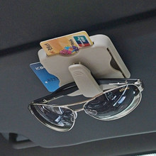 Clip para parasol de vehículo, clip de almacenamiento multifuncional para gafas de coche, tarjetero para tarjetas bancarias 2024 - compra barato