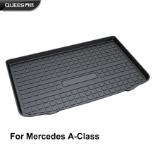 QUEES Custom Fit Cargo Liner Boot Tray Trunk Floor Mat for Mercedes Benz A Class W176 2013 2014 2015 2016 2017 2024 - buy cheap