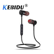kebidu Newest Wireless Headphone Bluetooth Earphone Headphone For Phone Neckband sport earphone Auriculare CSR Bluetooth V4.1 2024 - buy cheap