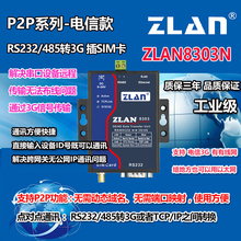 Последовательный сервер 3G/4G RS232/485 до 3G/4G преобразователь ZLAN8303N DTU 2024 - купить недорого