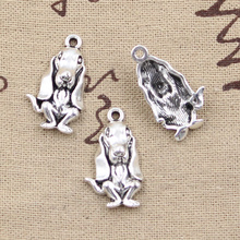 10pcs Charms Hound Dog 25x14mm Antique Making Pendant fit,Vintage Tibetan Silver color,DIY Handmade Jewelry 2024 - buy cheap