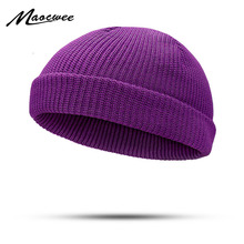 Casual Beanies for Men Women Fashion Knitted Winter Hat Solid Color Hip-hop Skullies Hat Bonnet Unisex Cap Gorro 2024 - buy cheap