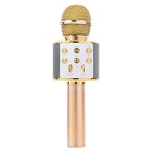 Handheld Bluetooth Wireless Karaoke Microphone Phone Player MIC Speaker Record Music KTV Microphone 2024 - buy cheap