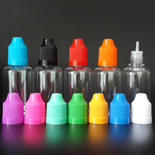 100Pcs 30ML PET Empty Plastic Dropper Bottle Childproof Caps Clear Transparent E liquid Dropper Bottle with Long Thin Tips 2024 - buy cheap