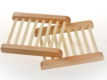 Platos de madera para jabón, bandeja de madera para soporte de esponja para el baño, accesorios, novedad, 1000 unids/lote 2024 - compra barato