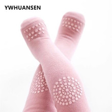 Ywhuansen meias calças quentes de algodão para crianças, meias-calças infantis antiderrapantes para meninos e meninas, protetor macio de joelho para recém-nascidos 2024 - compre barato