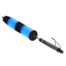 1pcs Blue Car Truck Motor Long Brush Wheel Cleaning Brush Tools Car Engine Grille Wheel Wash Brush Tire Rim Wash Tool 2024 - buy cheap